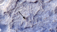 تصویری از تنهایی «کنجکاوی» در مریخ