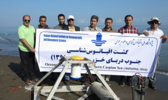 گشت تحقیقات دریایی ایران در کرانه جنوبی دریای خزر