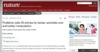 وزیر علوم حذف ۵۸ مقاله محققان ایرانی از مجلات معتبر را «خصومت غربی‌ها» خواند
