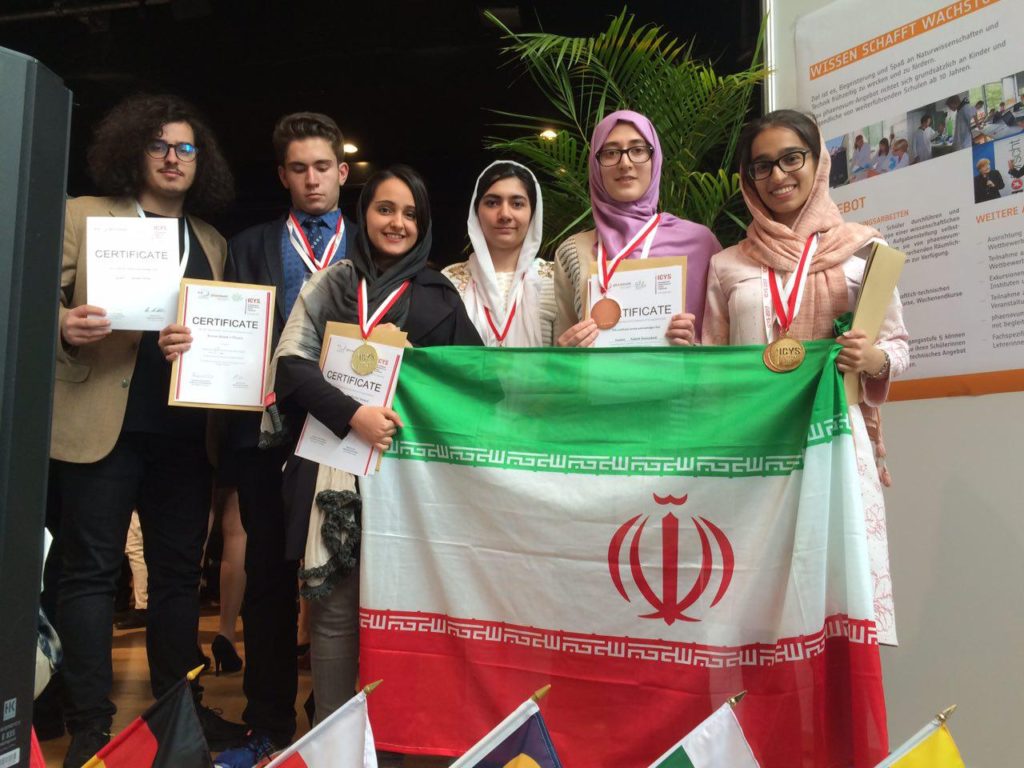 هفت مدال، رهاورد دانش آموزان ایرانی از مسابقات دانشمندان جوان ۲۰۱۷