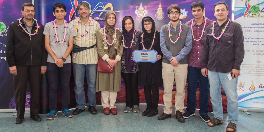 تیم المپیاد نجوم ایران در جایگاه سوم جهان ایستاد + گزارش تصویری