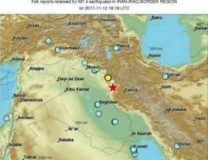 دکتر زارع: زلزله سرپل ذهاب در عمق کم به وقوع پیوست/کانون زلزله در خاک عراق بود/زلزله امشب بر گسل های دور از منطقه رومرکزی تاثیری ندارد