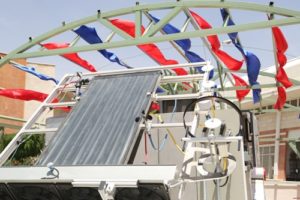ساخت اولین آزمایشگاه مرجع عملکرد حرارتي کلکتورها و آب گرمکنهای خورشیدی در کشور