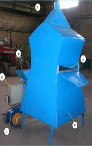 ساخت دستگاه بوجاری بستر شناورساز در کشور