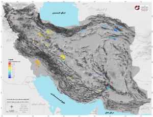 نقشه فرونشست دشت‌های ایران تهیه شد