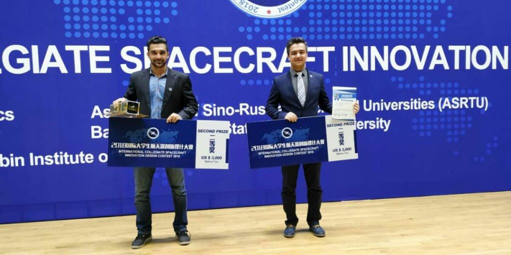 موفقیت دو دانشجوی ایرانی در مسابقات جهانی طراحی فضاپیما