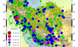 رخداد ۱۴ هزار و ۵۰۰ زلزله در ایران در سال گذشته