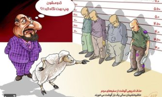 براساس نظرسنجی ایسپا: تنها ۳۷ درصد ایرانی ها چند روز در هفته گوشت می خورند/حدود ۵ درصد ایرانی ها در یک سال گذشته گوشت قرمز نخورده اند