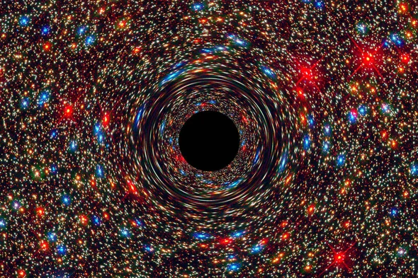 سیاهچاله تنها