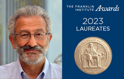 استاد ایرانی دانشگاه پنسیلوانیا، مدال بنجامین فرانکلین ۲۰۲۳ را دریافت کرد