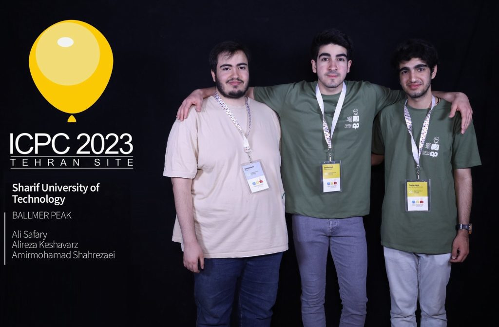 تیم دانشگاه صنعتی شریف به چهل و هشتمین مسابقه جهانی برنامه‌‌سازی دانشجویی راه یافت