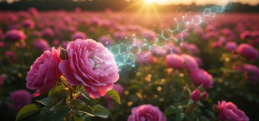 کشف یک ترکیب شیمیایی منحصر به فرد در گلبرگ رزهای وحشی ایران