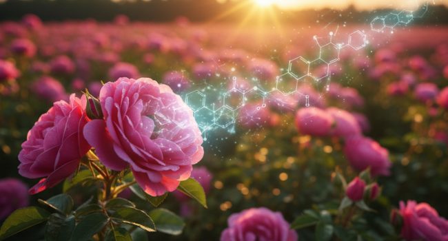 کشف یک ترکیب شیمیایی منحصر به فرد در گلبرگ رزهای وحشی ایران