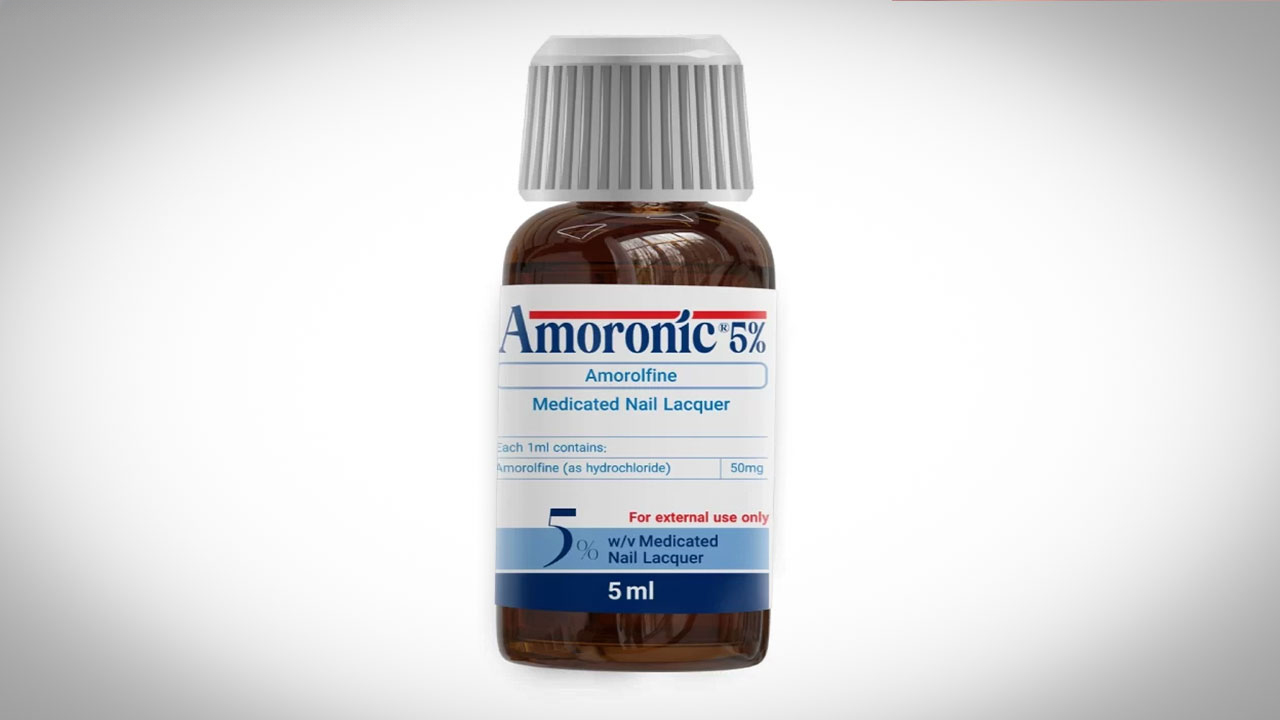 لاک دارویی نانوفناورانه آمورونیک