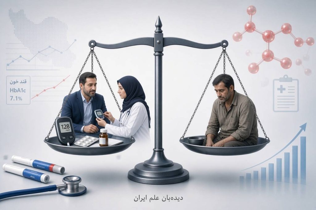 دیابت در ایران؛ ثروتمندان بیشتر شناسایی می‌شوند، کم‌درآمدها کمتر درمان می‌شوند