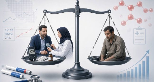 دیابت در ایران؛ ثروتمندان بیشتر شناسایی می‌شوند، کم‌درآمدها کمتر درمان می‌شوند
