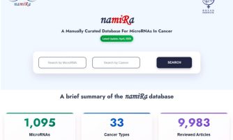 نامیرا؛ جامع‌ترین بانک اطلاعاتی میکروRNAهای مرتبط با سرطان